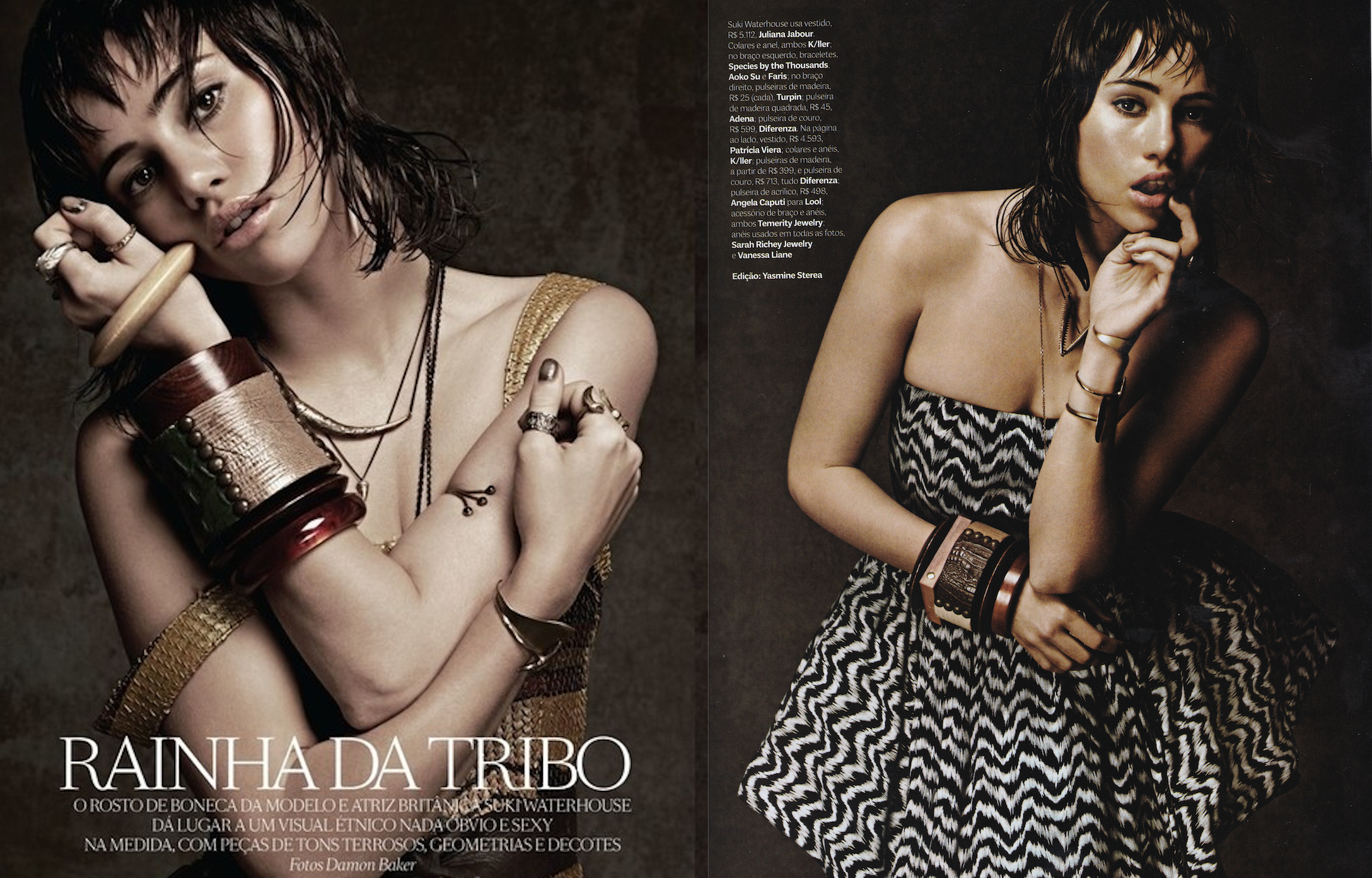 Suki Waterhouse / Vogue Brasil 