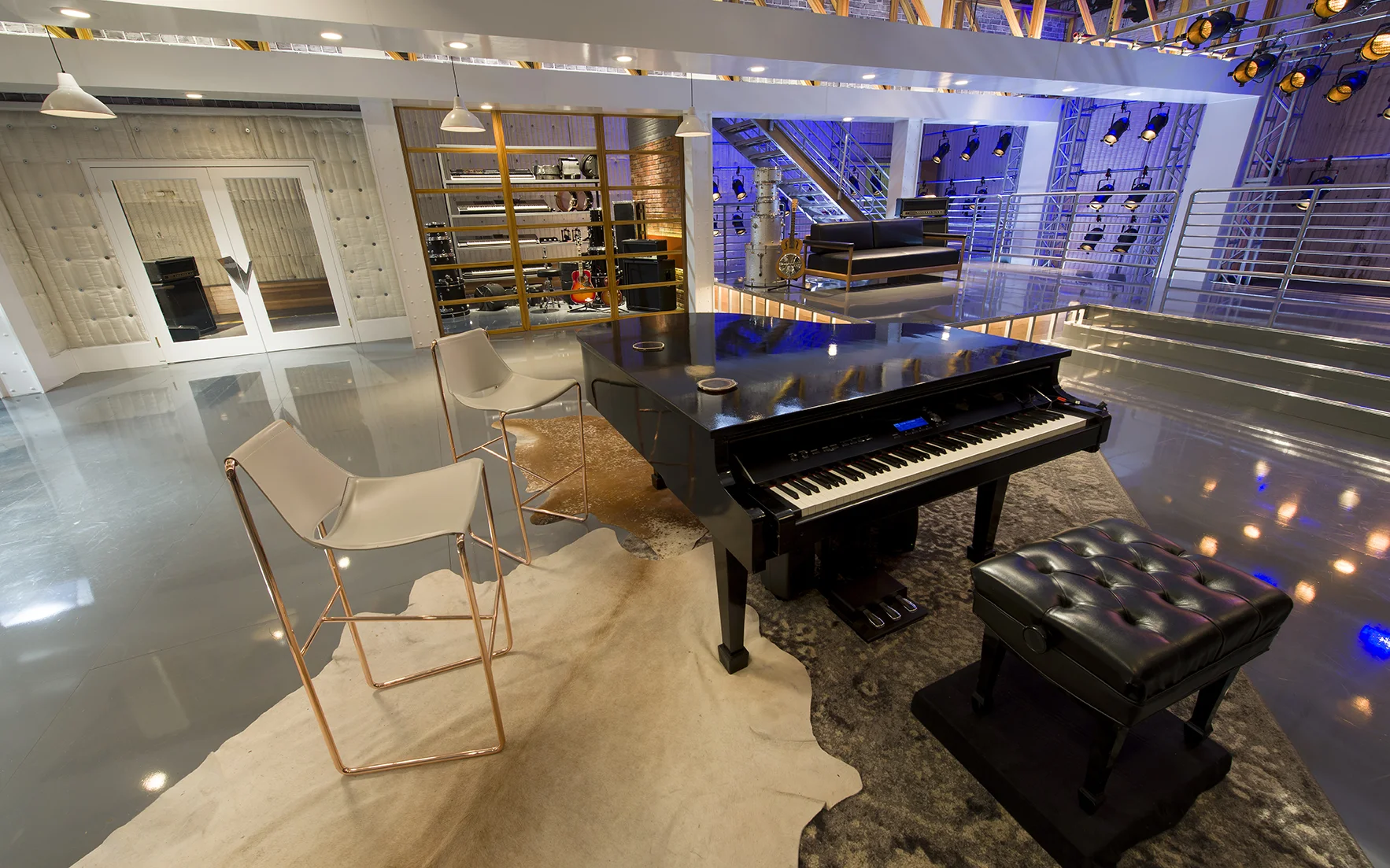 The Voice Season 10 Piano Room