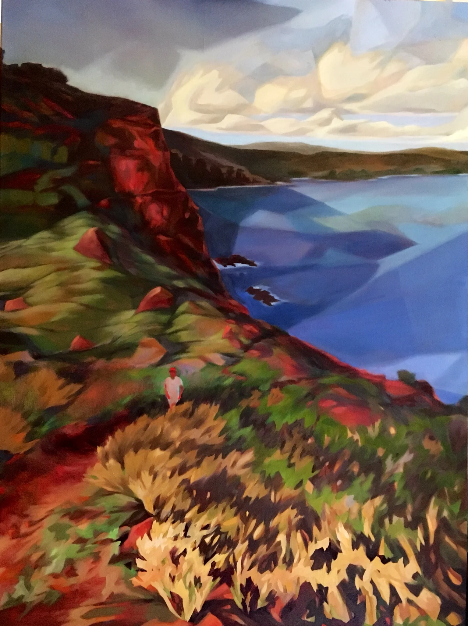 “ojai loop" 30"x40" oil on canvas