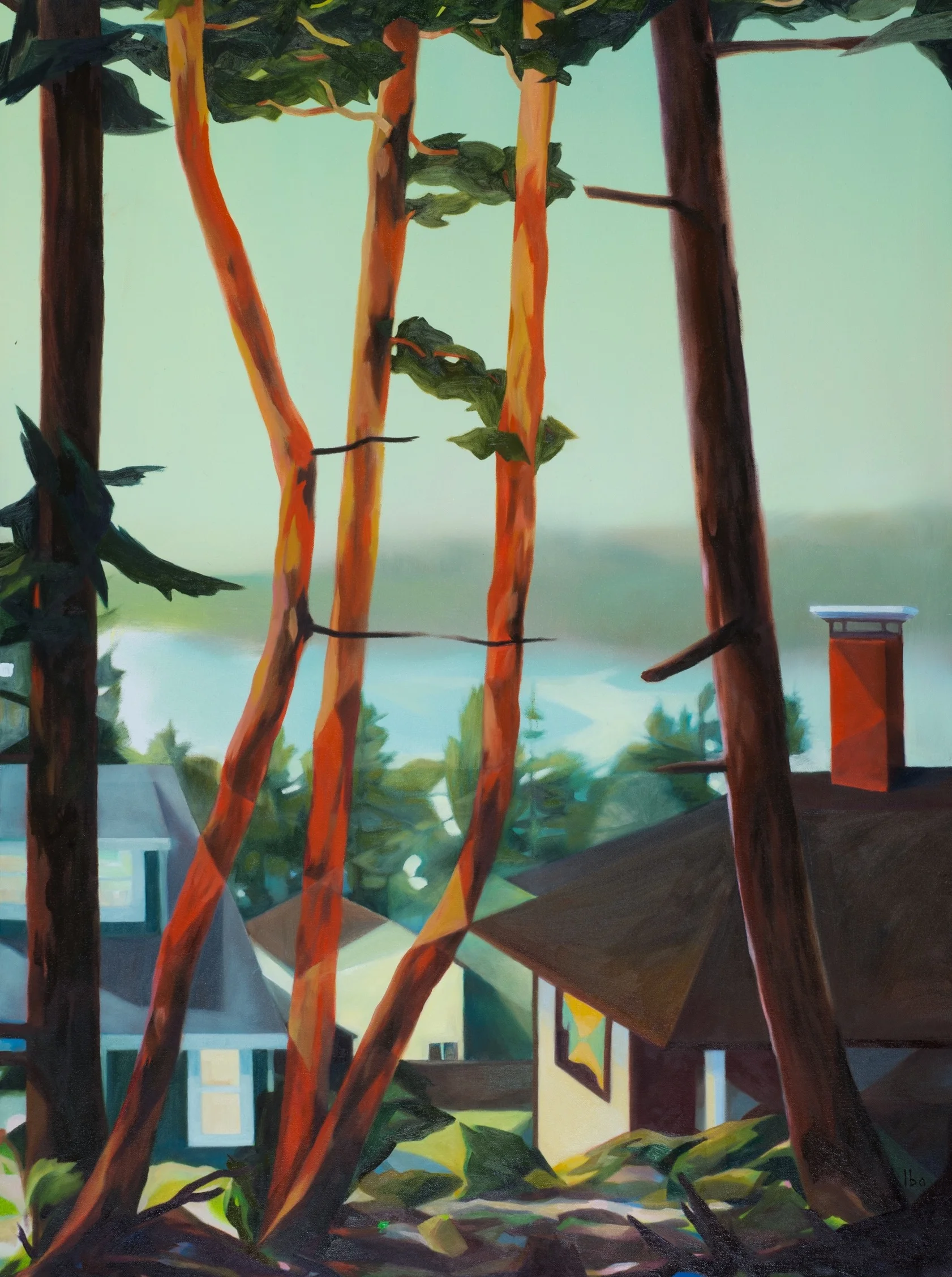 "mattson morning" 30"x40" oil on canvas