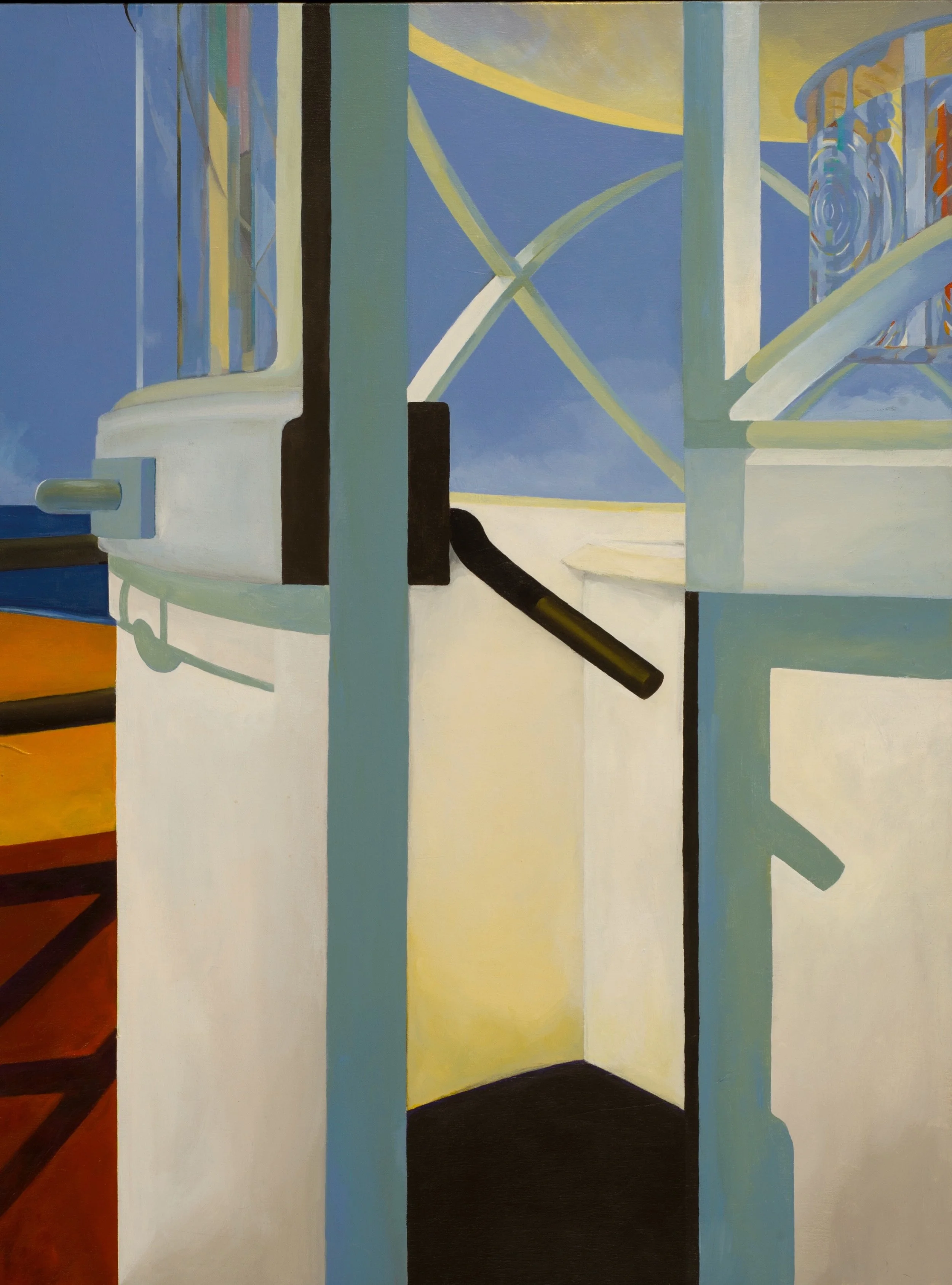 “coast is clear" 30"x40" acrylic on canvas