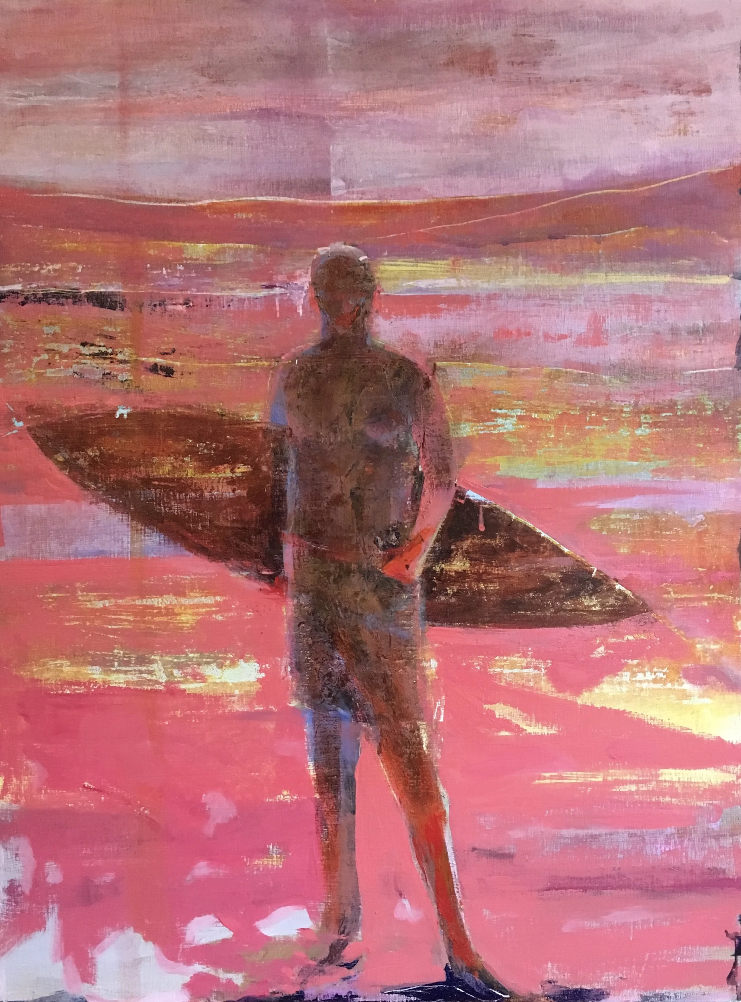 untitled 18”x24” acrylic on panel