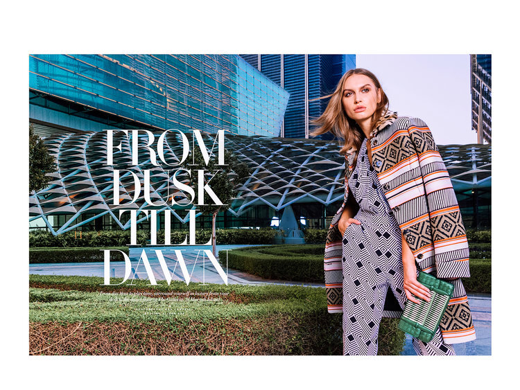 GRAZIA Middle East - advertorial by Boa Campbell