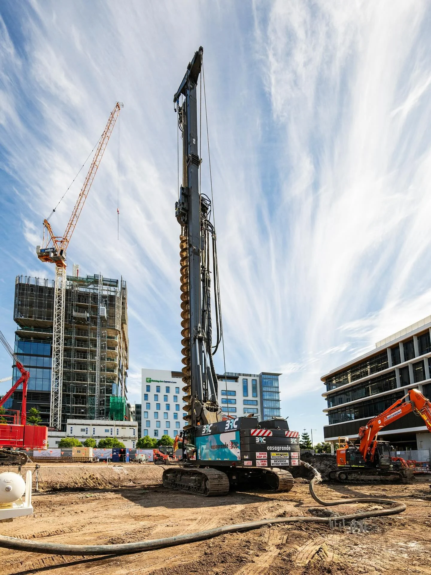 Recent work with @deltagroupaustraliawide and BRC Piling and Foundations to capture their new Casagrande B400 xp-2 Piling Rig.
Impressive piece of kit!