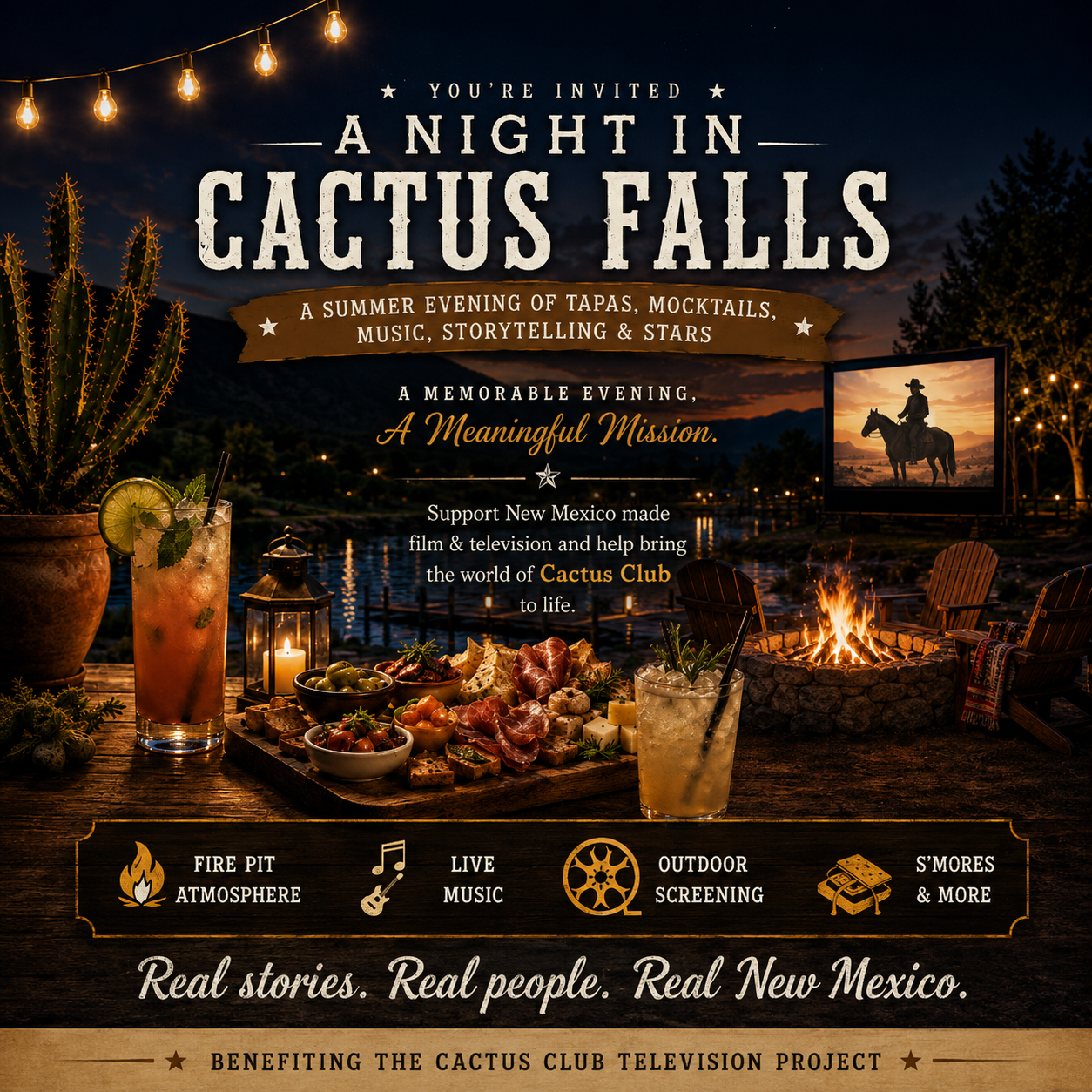 A Night in Cactus Falls – Supporting New Mexico Film & TV