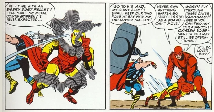 Way to go Iron Man. Excellent paper weight.