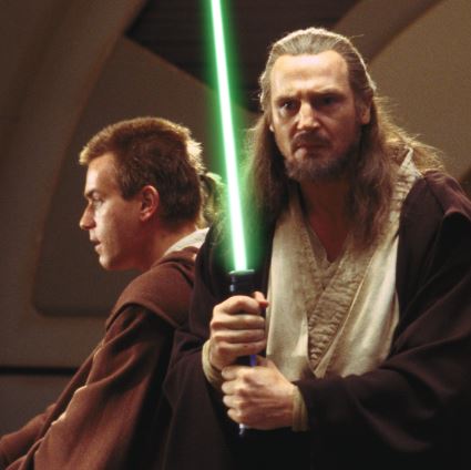 Star Wars I: The Phantom Menace – 35mm Film Cells Strip from the Movie  (Darth Maul Vs Obi-Wan Kenobi) - SignedForCharity