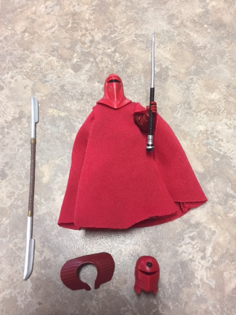 Emperor's royal guard with accessories. 2016 Star Wars Black Series.
