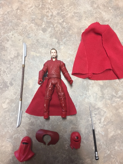 Emperor's royal guard stripped down and unmasked.