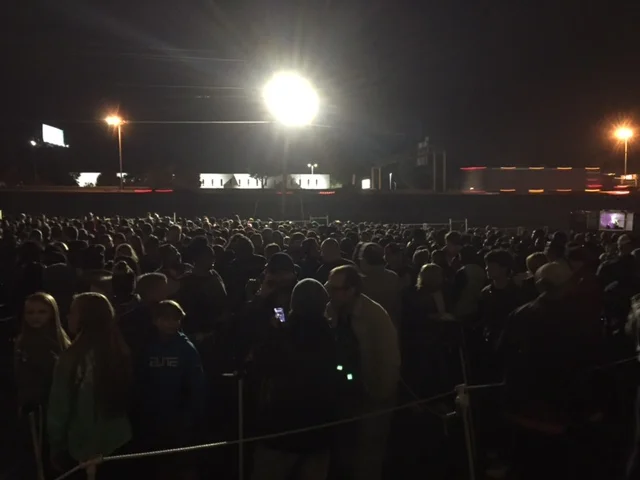 Not exaggerating. The line lasted for hours.