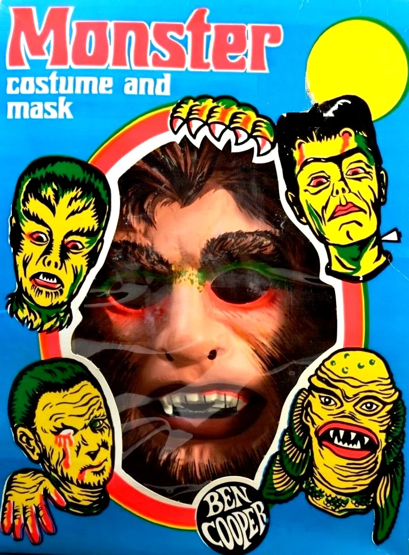 The Werewolf joined by his pals FRANKENSTEIN'S monster, the creature, and one bleeding eye dude.