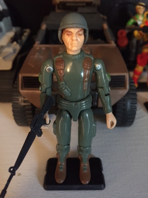 1982 Straight arm G.I. Joe Grunt