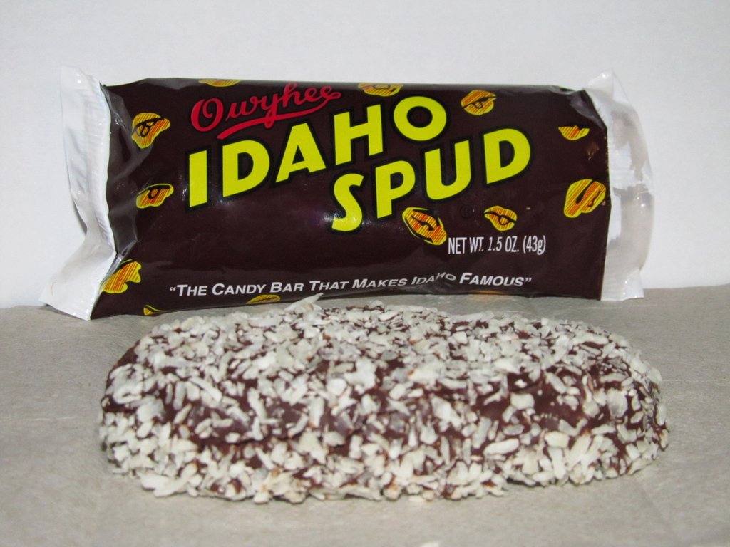 Idaho Spud candy bars --- coconut-covered dark chocolate with a cocoa marshmallow center --- have made the perfect comic-book reading accompaniment for kids growing up in the Pacific Northwest for more than 75 years.