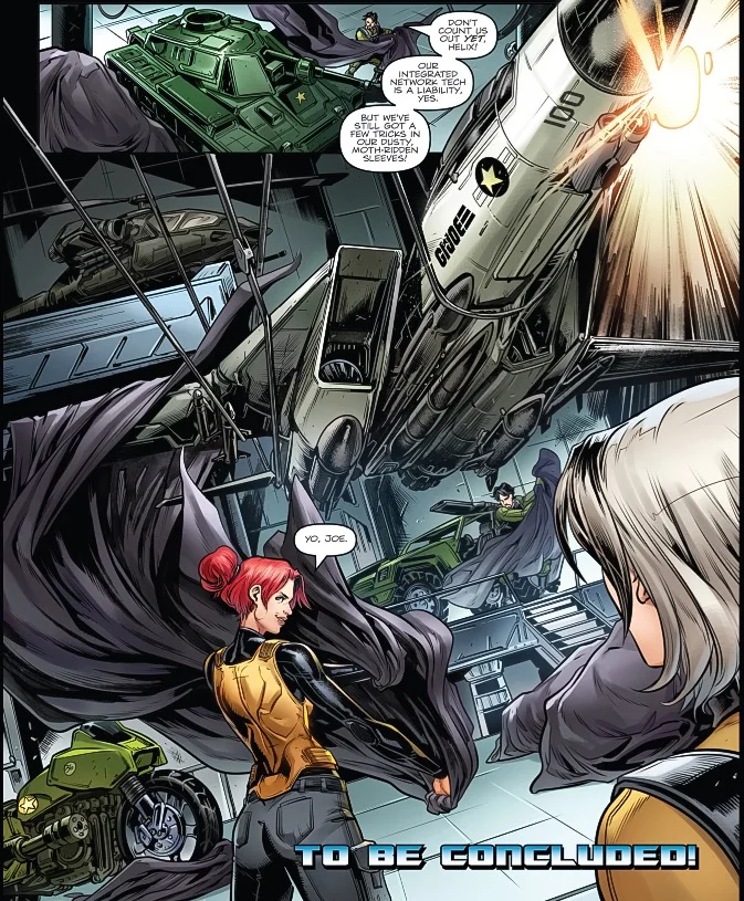 The first remotely positive portrayal of G.I. joe in this whole series so far. Yo Joe!