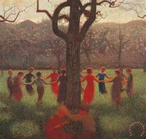 Ring around the rosie. Here's an old game... but did you know that this game is actually mega creepy?
