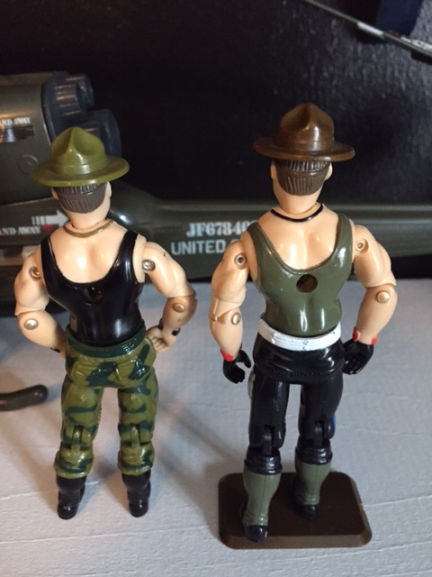 Sgt. Slaughter back. the figure did not come with a backpack.