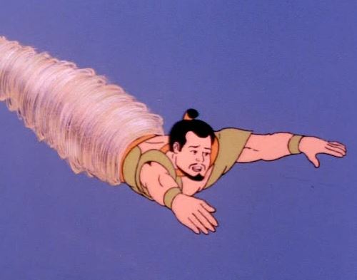 while red tornado did not appear in the super friends cartoon series, the japanese character samurai had essentially the same power set and acted as a stand-in for the red tornado character.