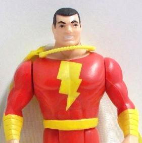 in the 1980's captain marvel was part of the DC Super Powers action figure line up.