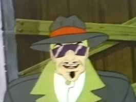 At least they scrapped the bandit mask in favor of sunglasses.