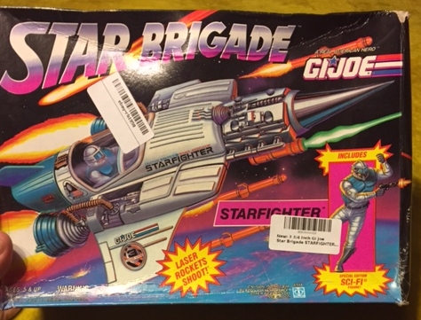 Joe Excellent GI Joe STARFIGHTER MISSILE partie 1993 G I