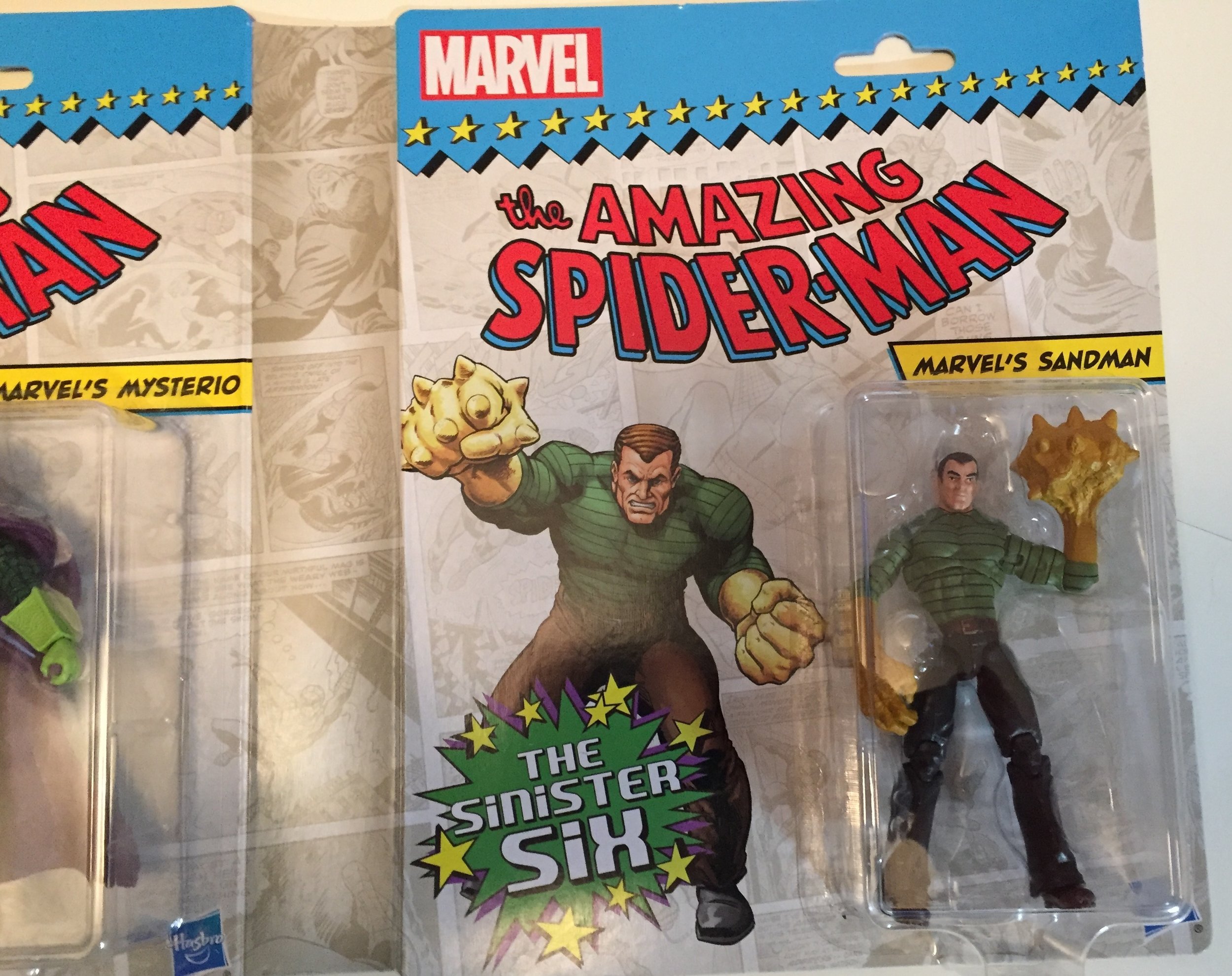 SV5 Marvel Super heroes Sandman W/T Hammer figure Spider-Man Sinister Six 
