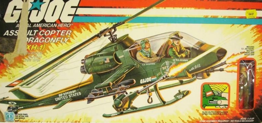1983 GI Joe Dragonfly Helicopter — When It Was Cool - Pop Culture, Comics,  Pro Wrestling, Toys, TV, Movies, and Podcasts