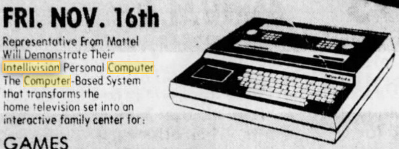 Pixel Logic Videogame history: Intellivision and The War to start all ...