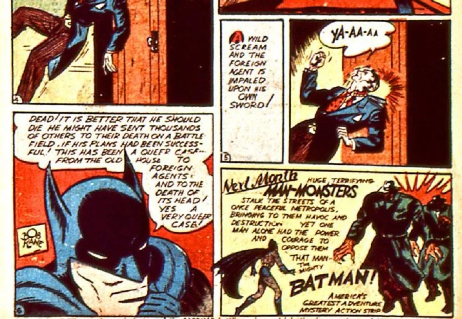 Batman in Order Detective Comics 37 (1940) — When It Was Cool - Pop ...