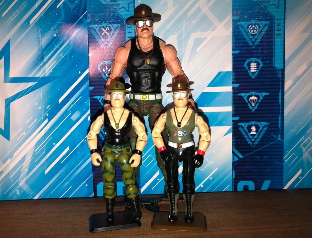 Sgt Slaughter GI Joe Classifieds Action Figure Review — When It Was ...
