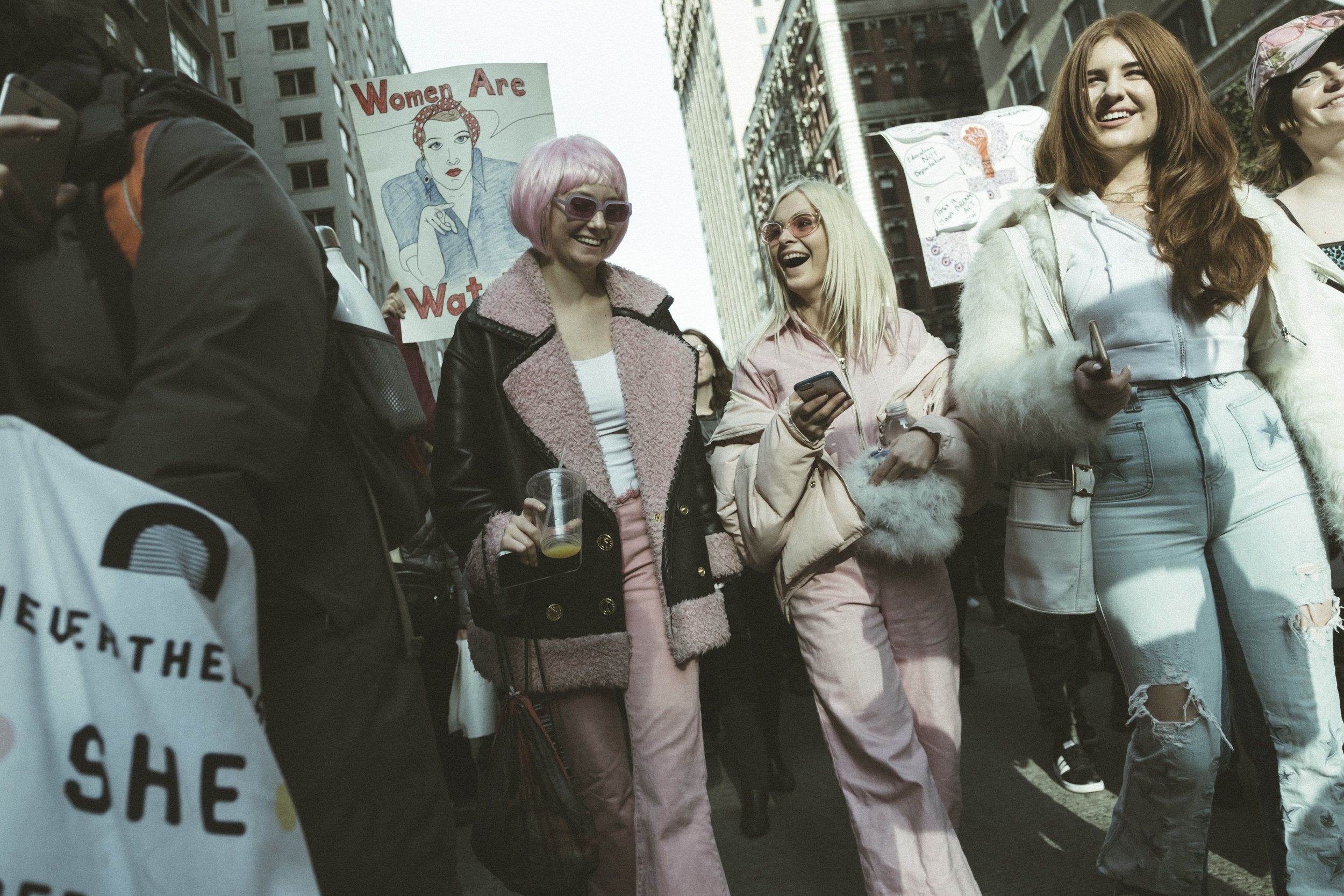 bubblegum girls | women's march | 2018