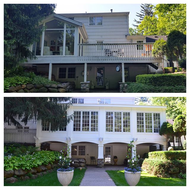 Beautiful addition-Removed deck and sunroom, added sitting room, fireplace and eat in area. Spectacular!