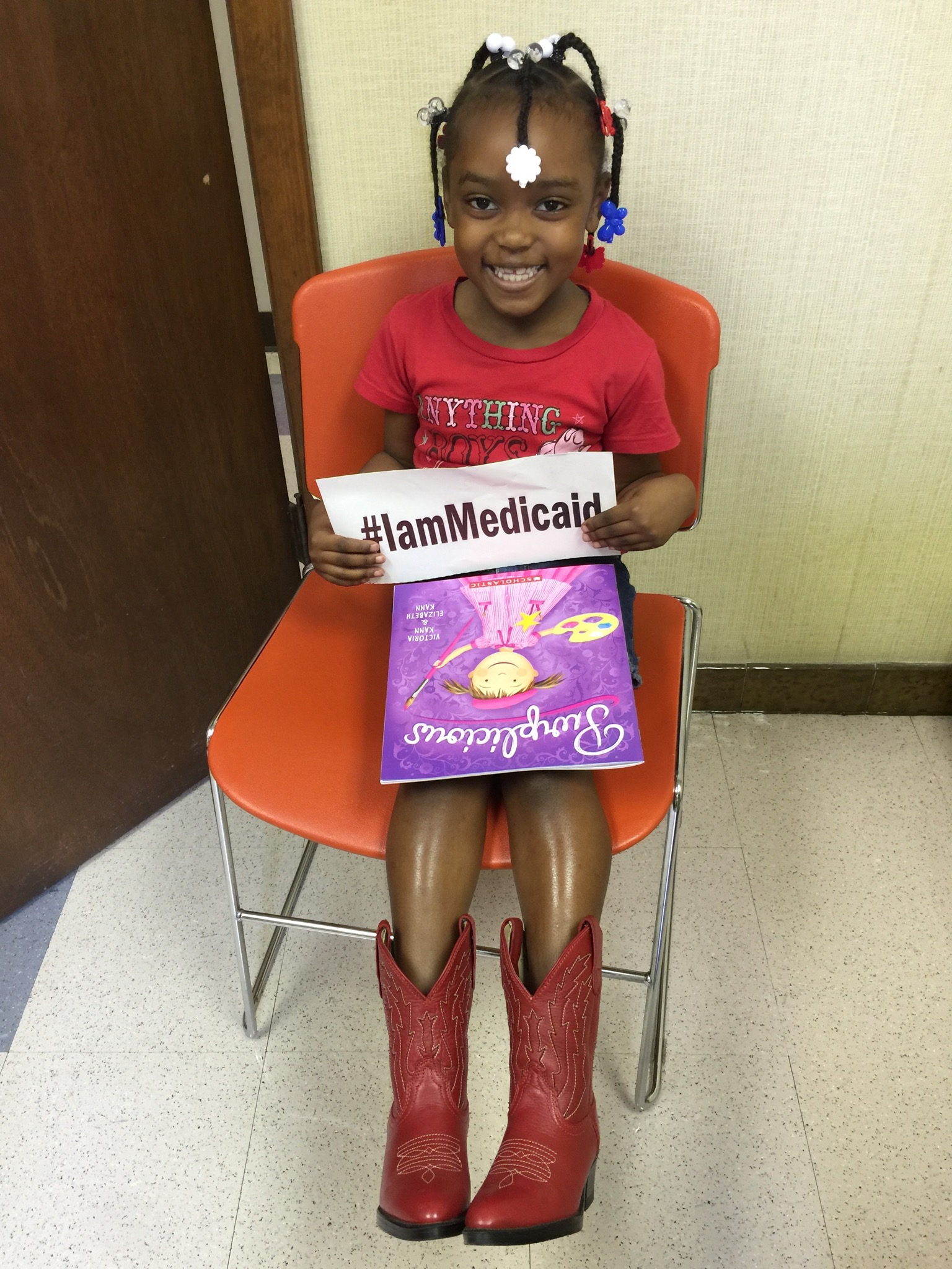  I have asthma. Last week I had an attack I had to use my inhalers and some icky steroid. I'm much better and can smile. Thanks Medicaid! ‪#‎IamMedicaid&nbsp; 