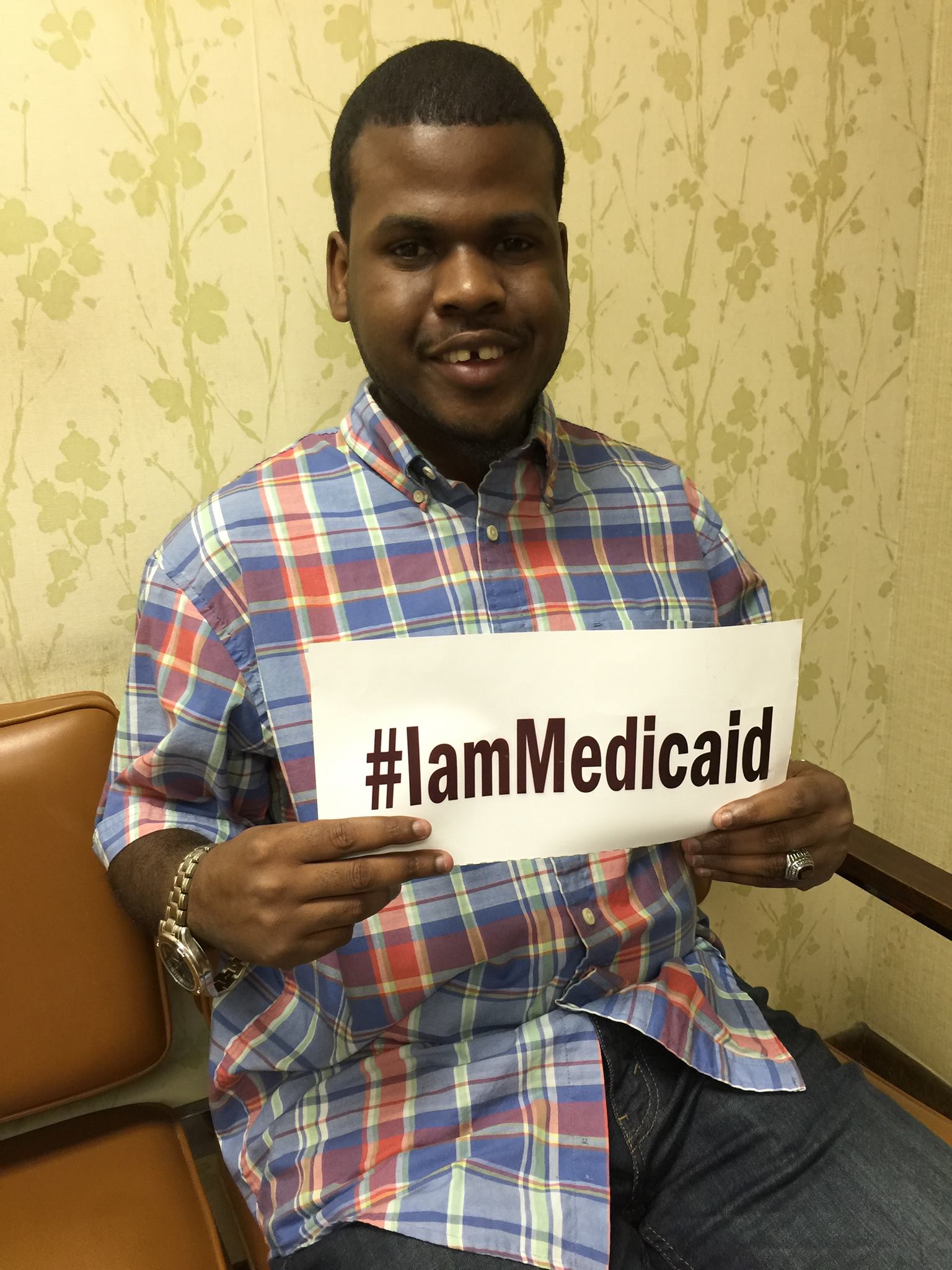  I was born with hydrocephalus and have 2 shunts. 3 years ago I developed a lymphoma. Thank you Medicaid for my care!  ‪   ‪#‎IamMedicaid &nbsp; 