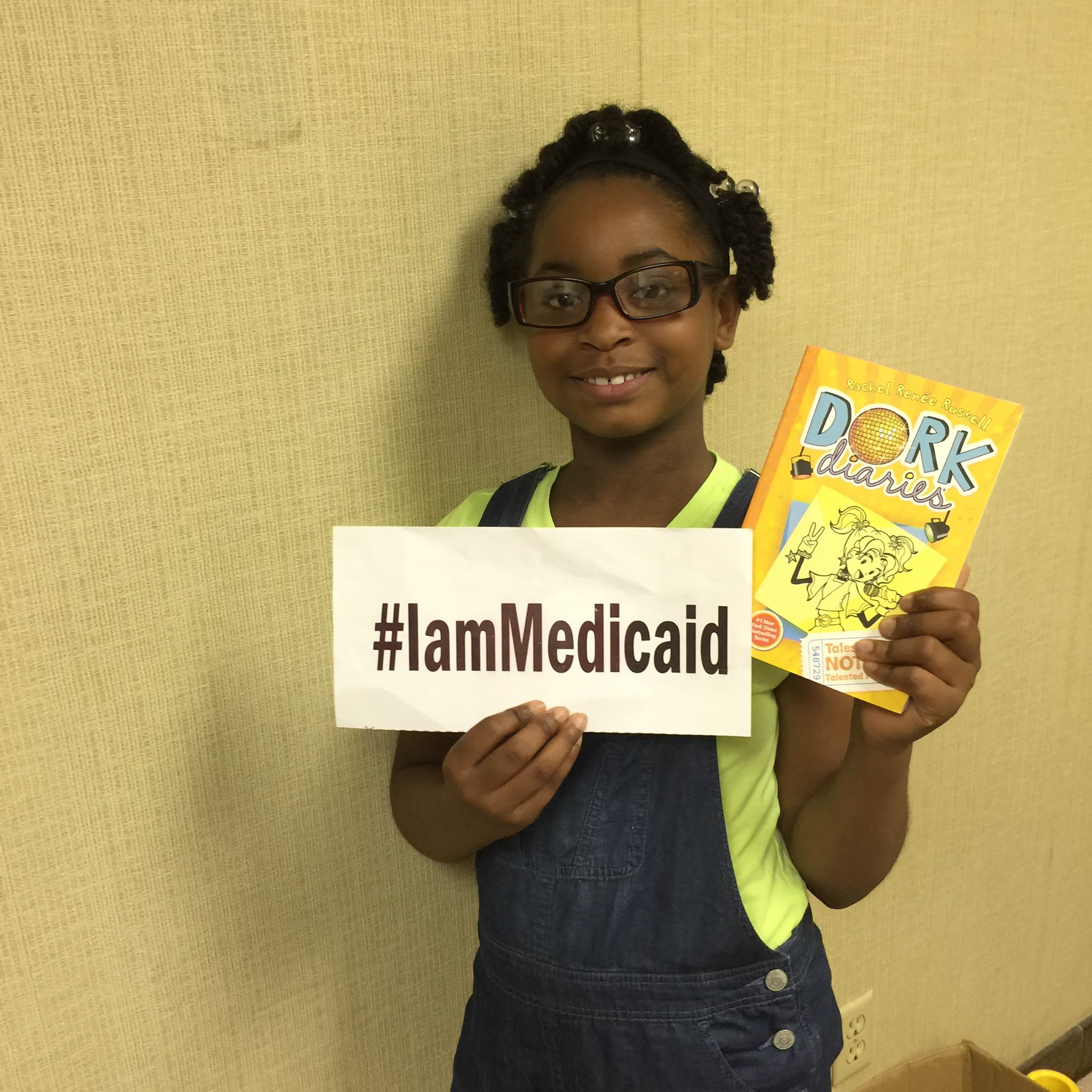  My asthma is controlled on an inhaled steroid and albuterol before PE. Thanks Medicaid! I love to read. ‪#‎IamMedicaid 