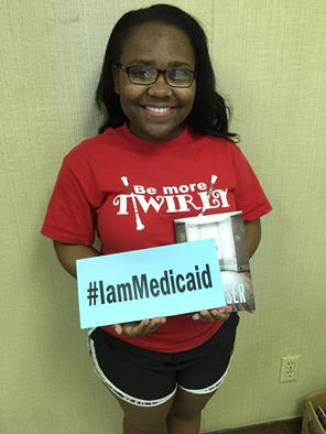  I just graduated as high school valedictorian. I'm going to Auburn with a full scholarship. Thanks Medicaid for my health insurance. I plan to be a pediatrician! #IamMedicaid 