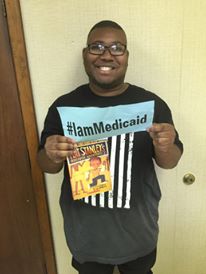  I had a severe head injury when I was a toddler. Thanks Blue Cross and Medicaid for my care. #IamMedicaid 