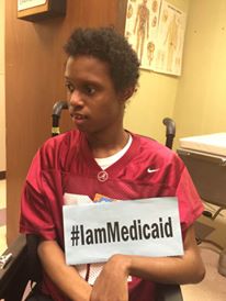  I have cerebral palsy. I like to play Kickboxing but need a lot of help with daily activities. Alabama Medicaid is my insurance. Please don't forget me! #IamMedicaid 