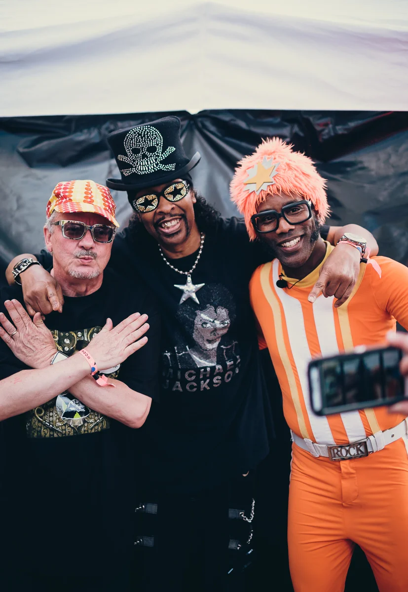 Mark Mothersbaugh, Bootsy Collins, DJ Lance Rock