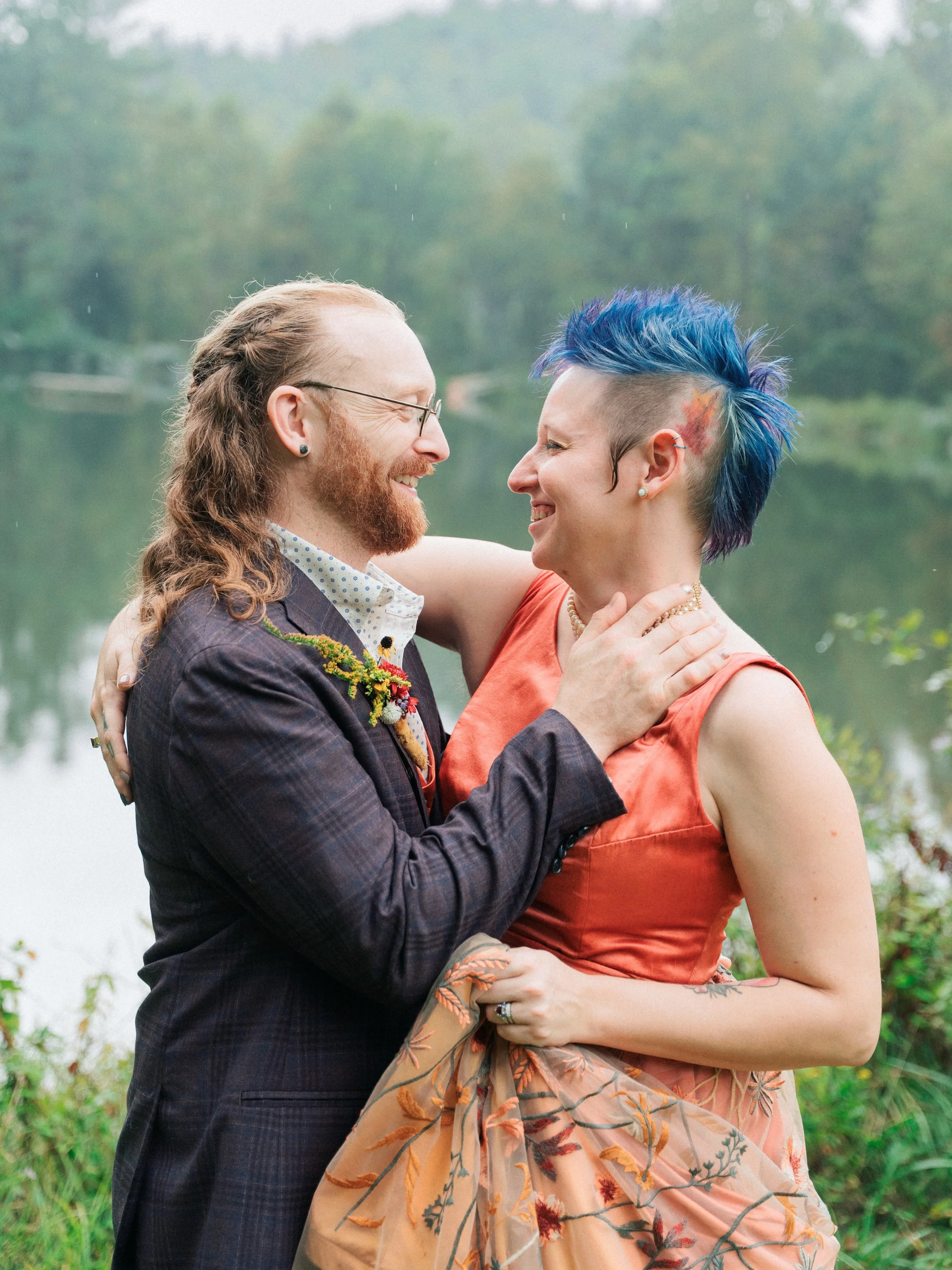 Married in an Appalachian rainstorm, wrapped in some of the most layered, nuanced, pure love I&rsquo;ve ever been in a valley with.

Mac, Andy, it was an honor and a delight to photograph your wedding day.