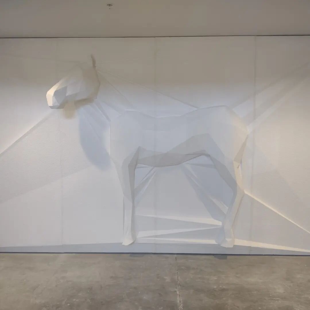 New art installation! Well done Rieves Rash! This is awesome! #artdesign #artconsultant #contemporaryart #interiordesign #artinstallation #kentuckyderby #keeneland