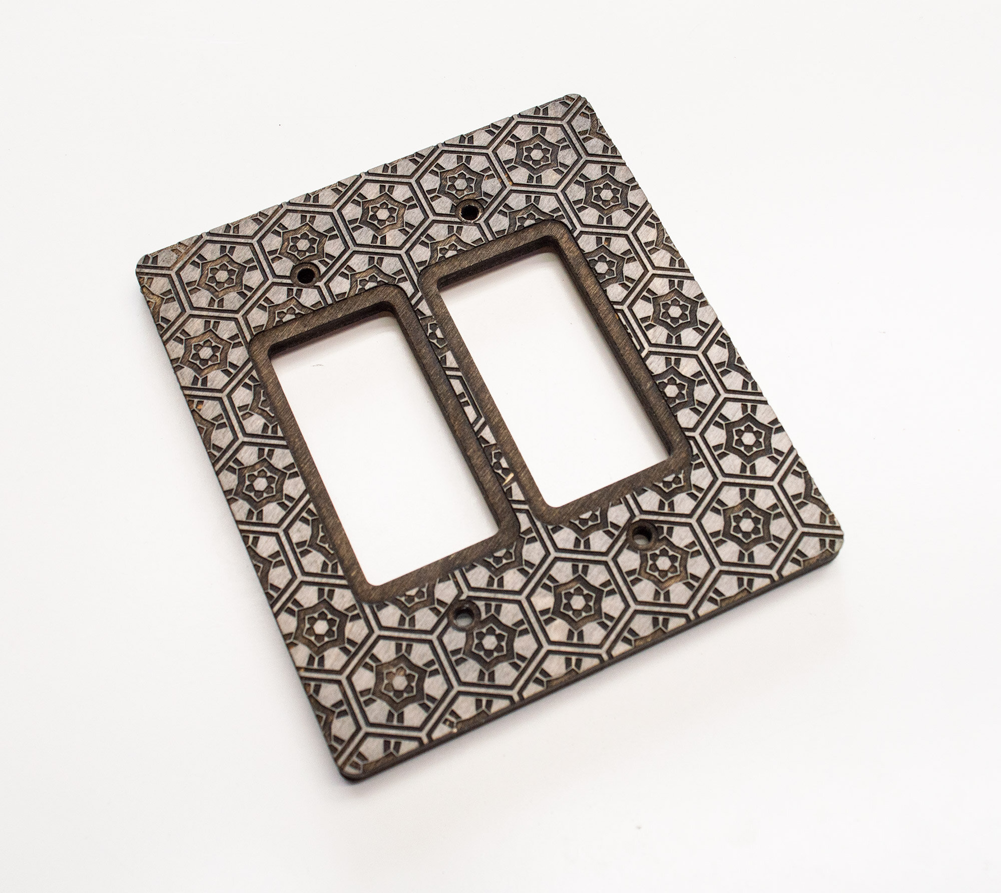 Hex Pattern Switch Plates