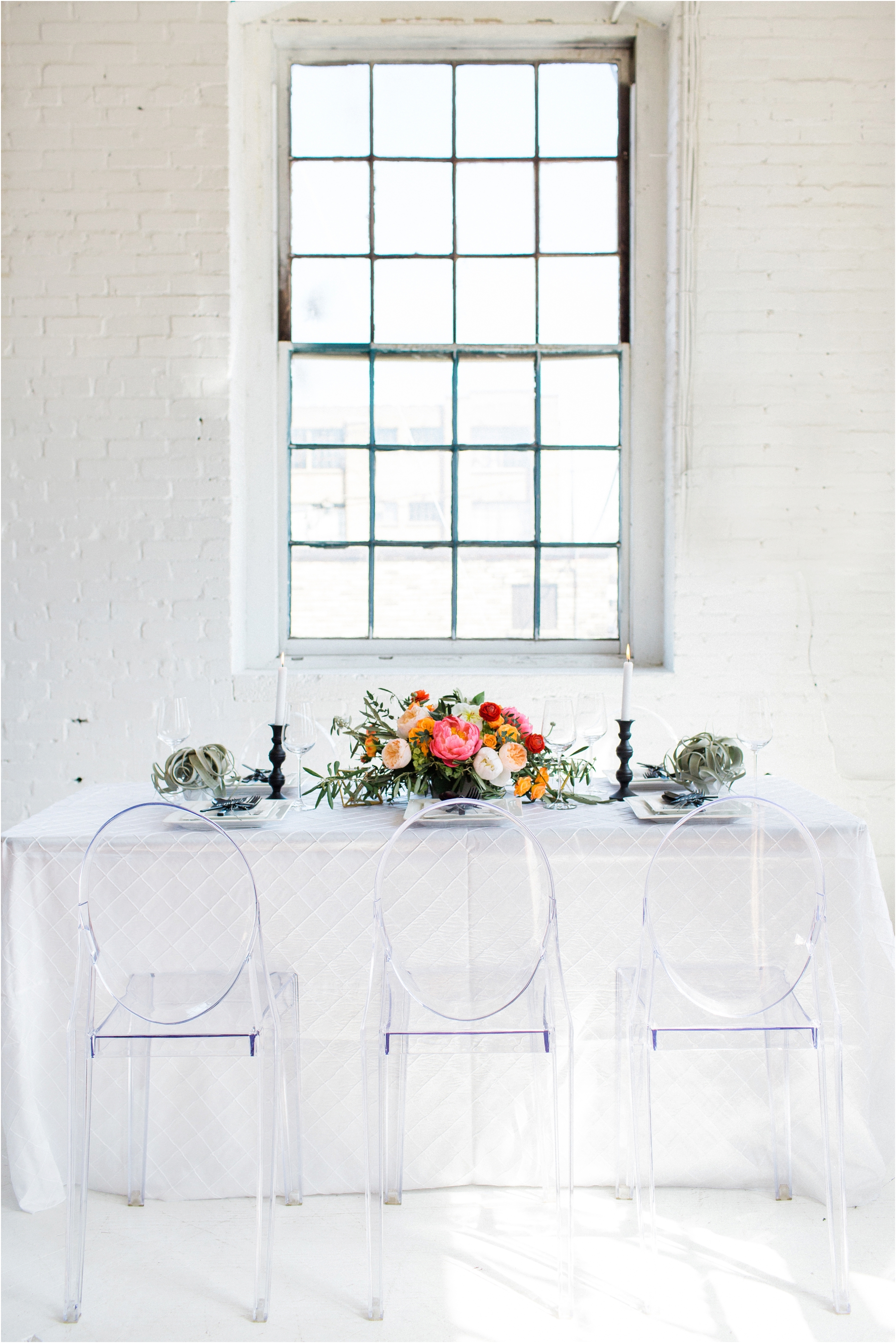 Grand Rapids, MI: Modern Wedding Decor Ghost Chairs