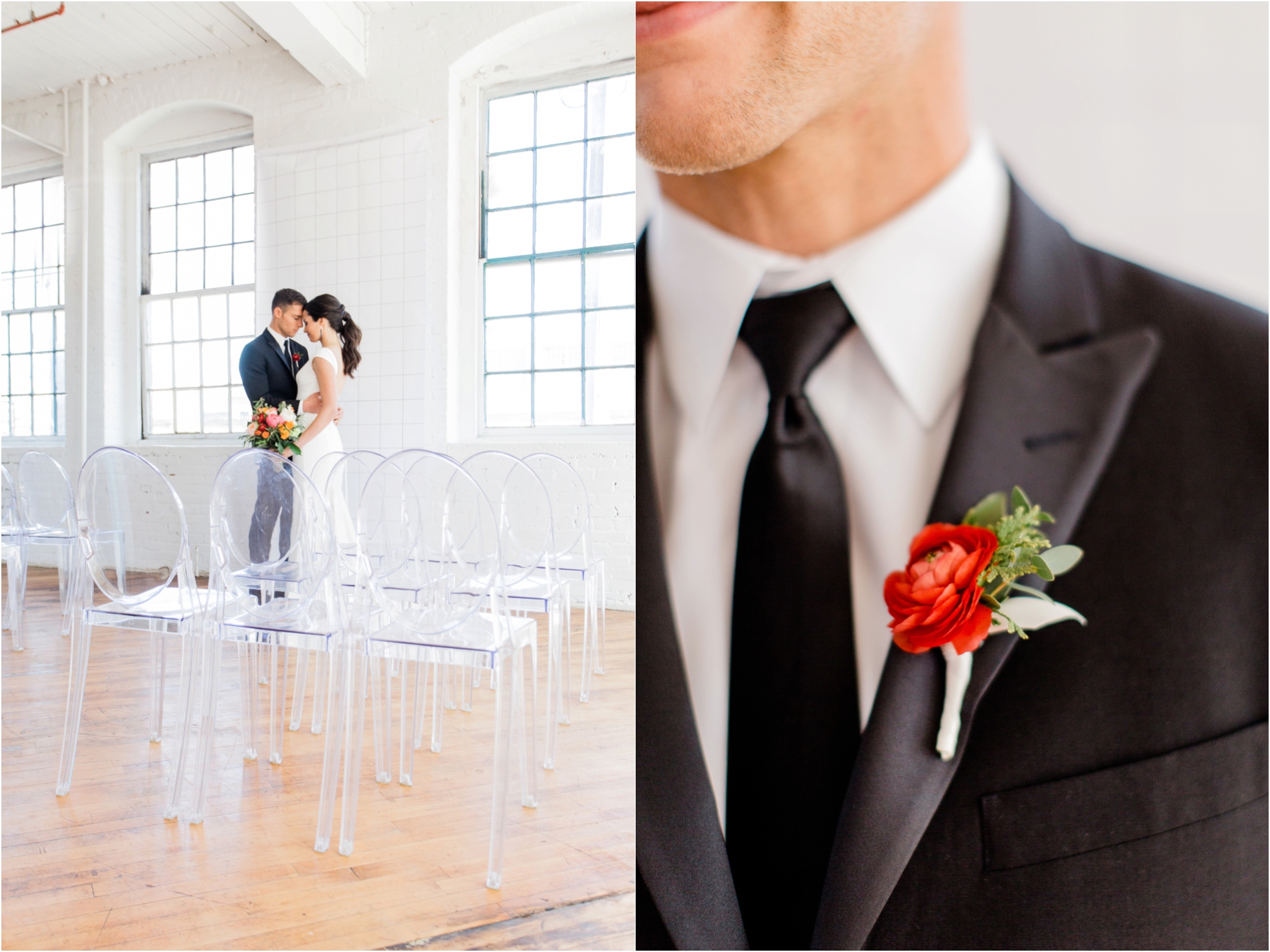 Grand Rapids, MI Minimalist Modern Wedding Ceremony