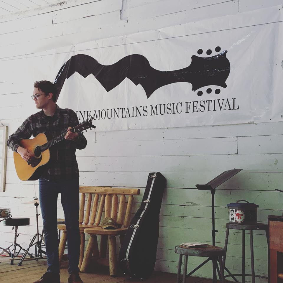 My set at the Busking Stage (Photo by: Melissa Hronken)