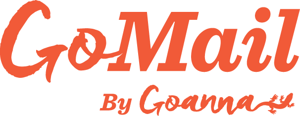 Gomail logo - Goanna Creative team