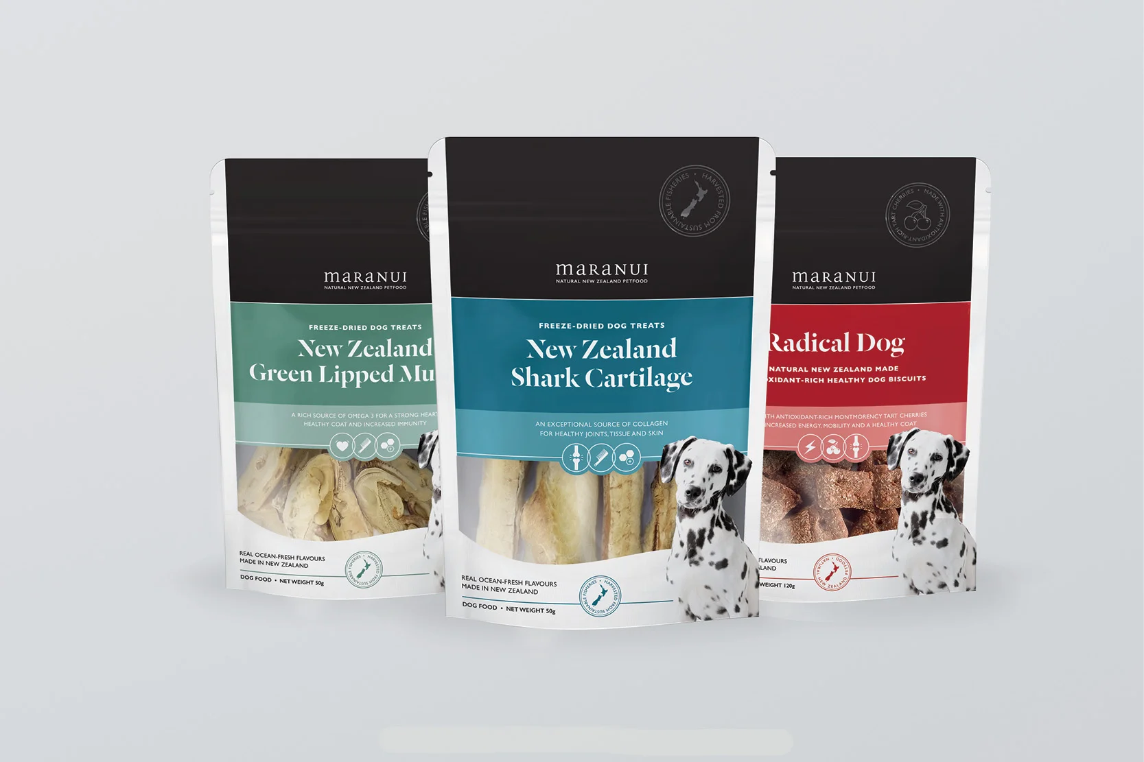 Dog treat packaging 