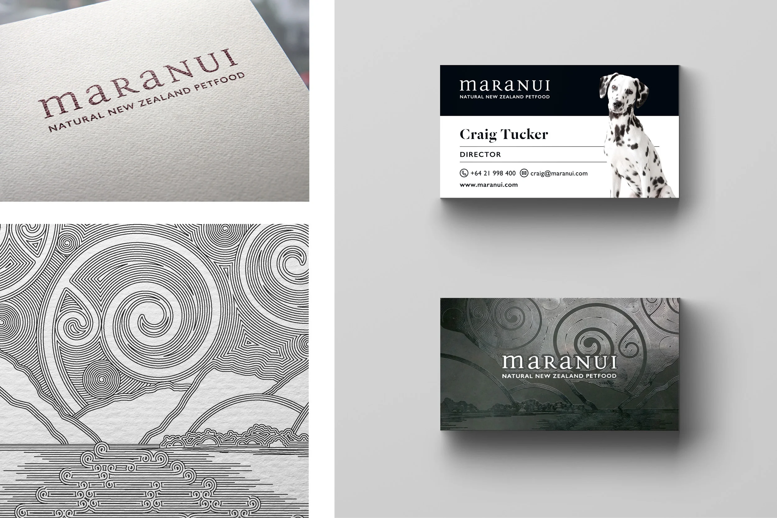 Business cards and logo