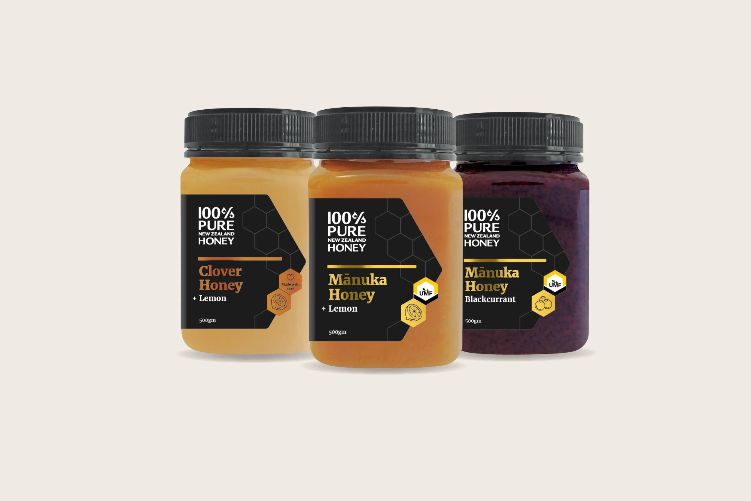 Honey jar packaging 