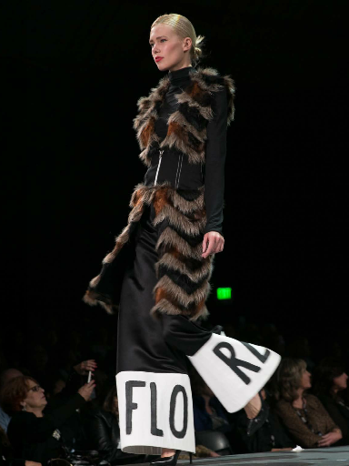 Runway makeup by Gabi DiPace