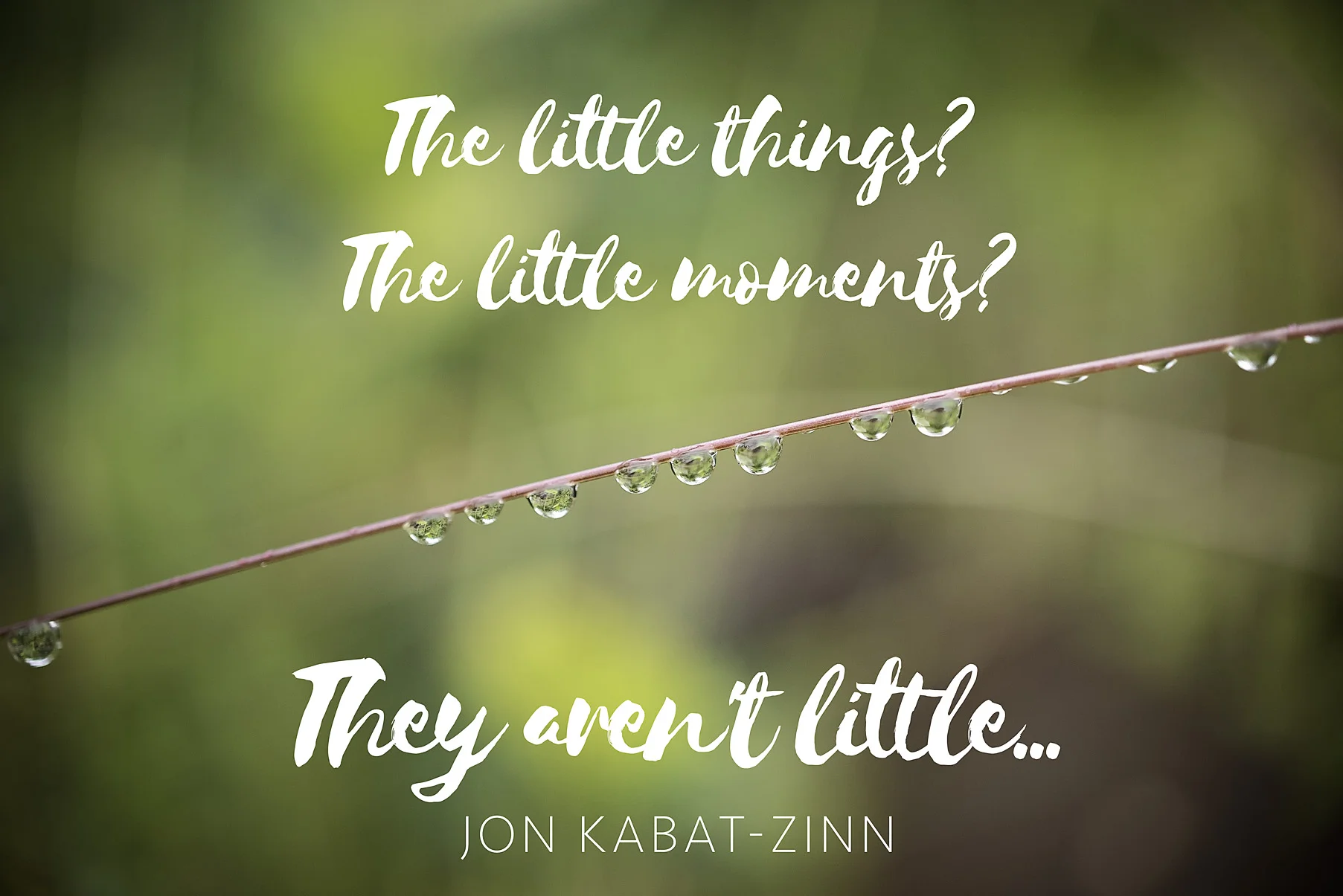 The Little Things